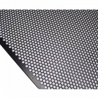 1mm Hole Galvanized Aluminum Perforated Metal Mesh Speaker Grille Sheet